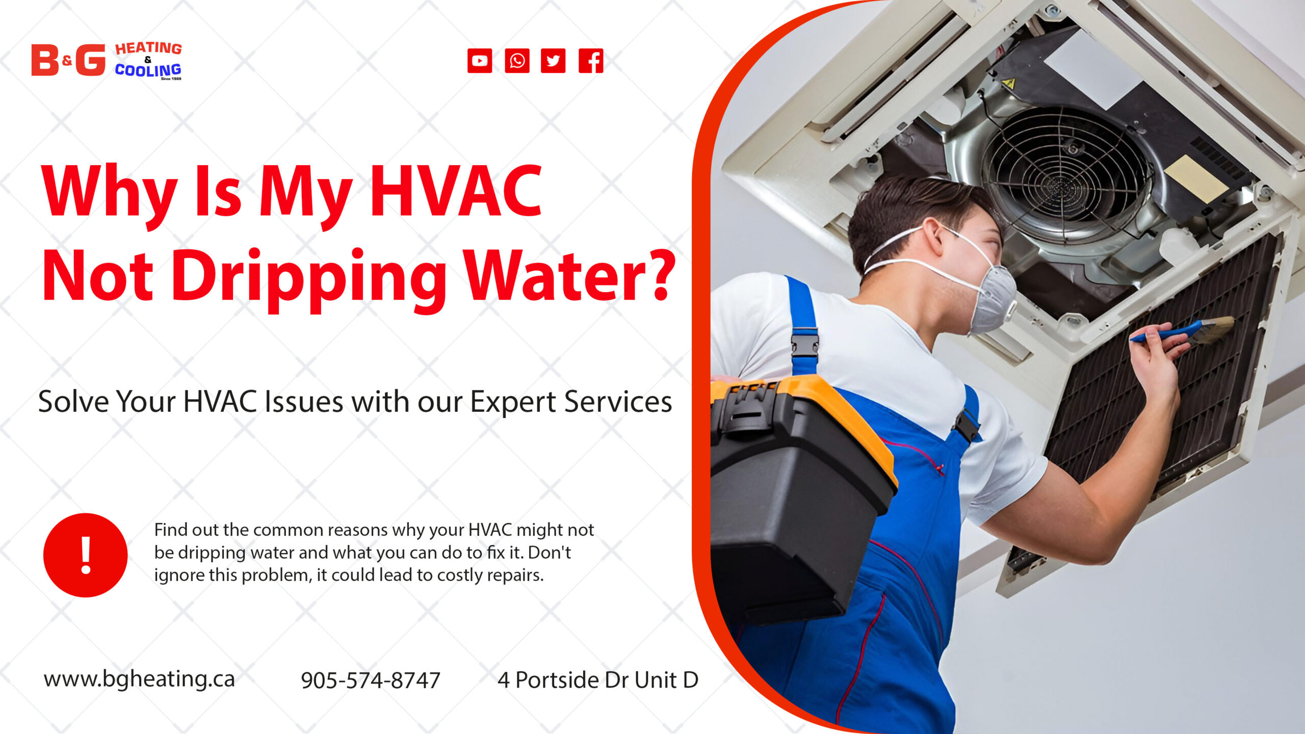 Why Is My HVAC Not Dripping Water?