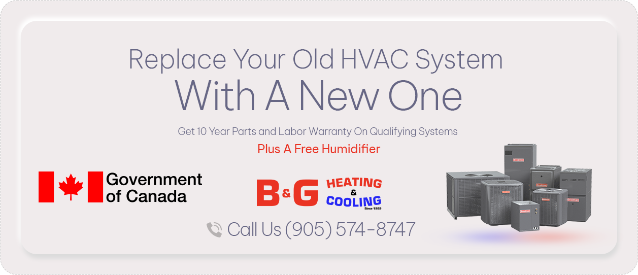 Promotions | B & G Heating Air Conditioning & Ventilation